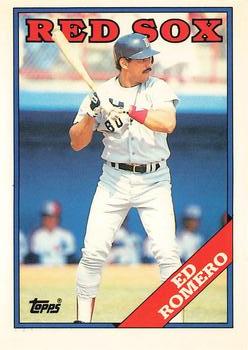 1988 Topps - Collector's Edition (Tiffany) #37 Ed Romero Front