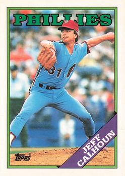 1988 Topps - Collector's Edition (Tiffany) #38 Jeff Calhoun Front