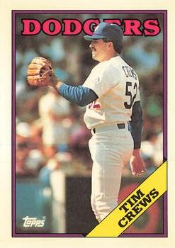1988 Topps - Collector's Edition (Tiffany) #57 Tim Crews Front