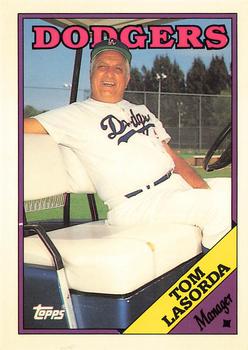 1988 Topps - Collector's Edition (Tiffany) #74 Tom Lasorda Front
