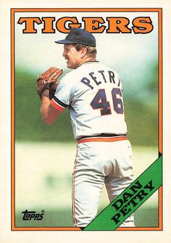 1988 Topps - Collector's Edition (Tiffany) #78 Dan Petry Front