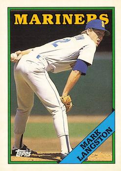 1988 Topps - Collector's Edition (Tiffany) #80 Mark Langston Front