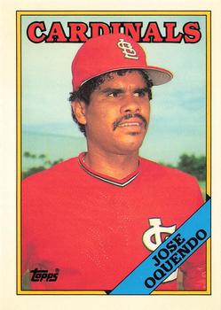 1988 Topps - Collector's Edition (Tiffany) #83 Jose Oquendo Front