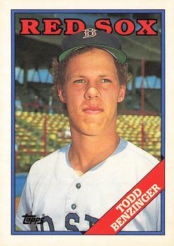 1988 Topps - Collector's Edition (Tiffany) #96 Todd Benzinger Front