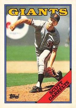 1988 Topps - Collector's Edition (Tiffany) #97 Scott Garrelts Front