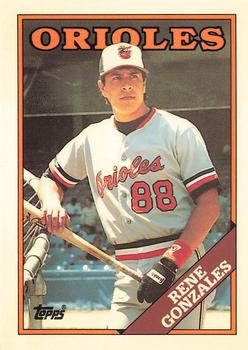1988 Topps - Collector's Edition (Tiffany) #98 Rene Gonzales Front