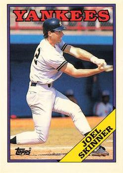 1988 Topps - Collector's Edition (Tiffany) #109 Joel Skinner Front