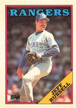 1988 Topps - Collector's Edition (Tiffany) #114 Jeff Russell Front