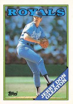 1988 Topps - Collector's Edition (Tiffany) #116 Jerry Don Gleaton Front