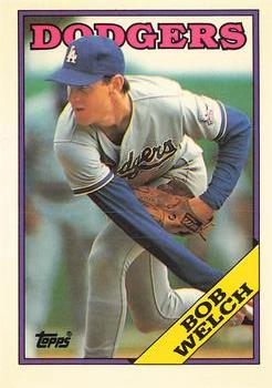 1988 Topps - Collector's Edition (Tiffany) #118 Bob Welch Front
