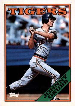 1988 Topps - Collector's Edition (Tiffany) #128 Johnny Grubb Front