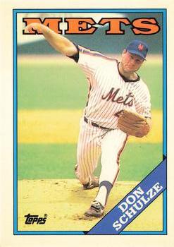 1988 Topps - Collector's Edition (Tiffany) #131 Don Schulze Front