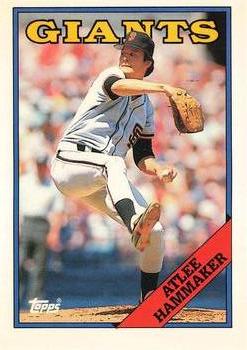 1988 Topps - Collector's Edition (Tiffany) #157 Atlee Hammaker Front