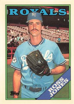 1988 Topps - Collector's Edition (Tiffany) #169 Ross Jones Front