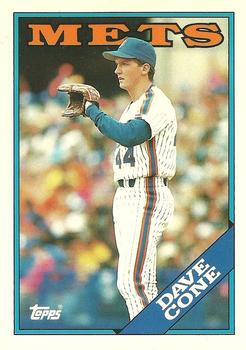 1988 Topps - Collector's Edition (Tiffany) #181 Dave Cone Front