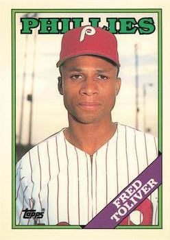 1988 Topps - Collector's Edition (Tiffany) #203 Fred Toliver Front