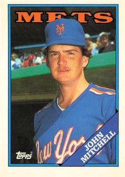 1988 Topps - Collector's Edition (Tiffany) #207 John Mitchell Front