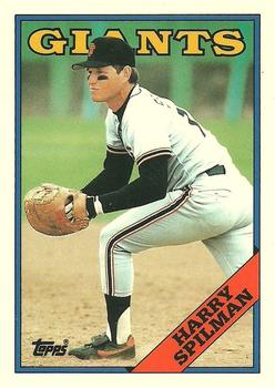 1988 Topps - Collector's Edition (Tiffany) #217 Harry Spilman Front