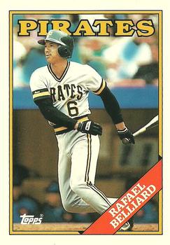 1988 Topps - Collector's Edition (Tiffany) #221 Rafael Belliard Front