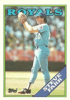 1988 Topps - Collector's Edition (Tiffany) #222 Steve Farr Front