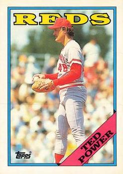 1988 Topps - Collector's Edition (Tiffany) #236 Ted Power Front