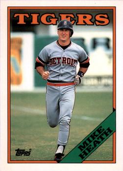 1988 Topps - Collector's Edition (Tiffany) #237 Mike Heath Front