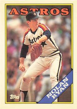 1988 Topps - Collector's Edition (Tiffany) #250 Nolan Ryan Front