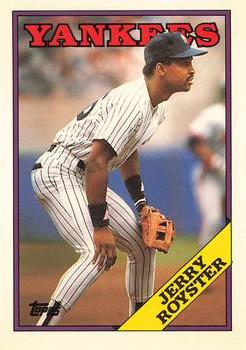 1988 Topps - Collector's Edition (Tiffany) #257 Jerry Royster Front
