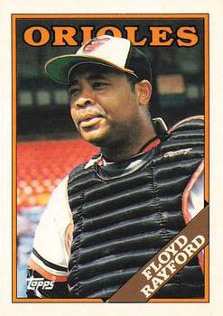 1988 Topps - Collector's Edition (Tiffany) #296 Floyd Rayford Front