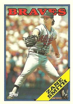 1988 Topps - Collector's Edition (Tiffany) #297 Zane Smith Front