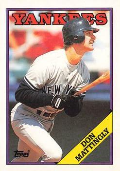 1988 Topps - Collector's Edition (Tiffany) #300 Don Mattingly Front
