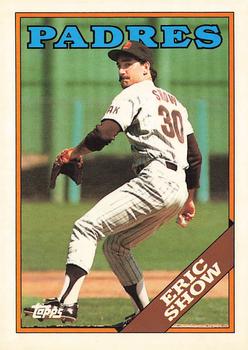 1988 Topps - Collector's Edition (Tiffany) #303 Eric Show Front