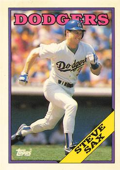 1988 Topps - Collector's Edition (Tiffany) #305 Steve Sax Front