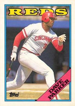 1988 Topps - Collector's Edition (Tiffany) #315 Dave Parker Front