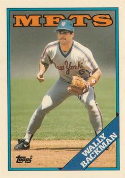 1988 Topps - Collector's Edition (Tiffany) #333 Wally Backman Front
