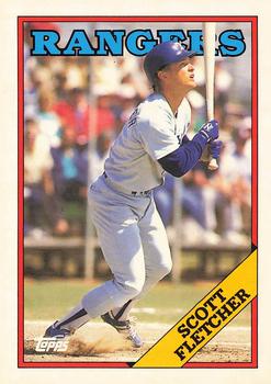 1988 Topps - Collector's Edition (Tiffany) #345 Scott Fletcher Front