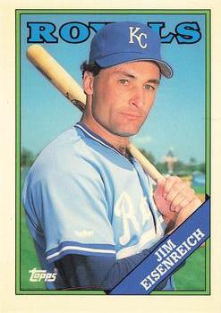 1988 Topps - Collector's Edition (Tiffany) #348 Jim Eisenreich Front