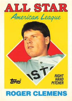 1988 Topps - Collector's Edition (Tiffany) #394 Roger Clemens Front