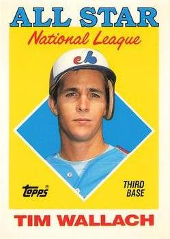1988 Topps - Collector's Edition (Tiffany) #399 Tim Wallach Front