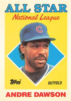 1988 Topps - Collector's Edition (Tiffany) #401 Andre Dawson Front