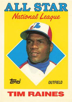 1988 Topps - Collector's Edition (Tiffany) #403 Tim Raines Front