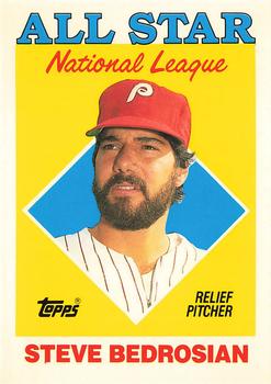1988 Topps - Collector's Edition (Tiffany) #407 Steve Bedrosian Front