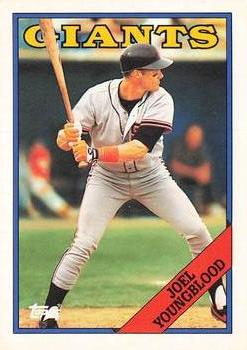 1988 Topps - Collector's Edition (Tiffany) #418 Joel Youngblood Front