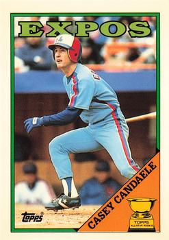 1988 Topps - Collector's Edition (Tiffany) #431 Casey Candaele Front