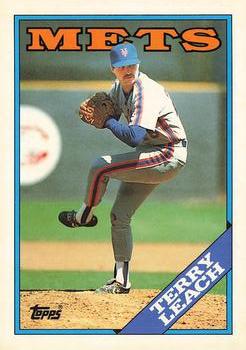 1988 Topps - Collector's Edition (Tiffany) #457 Terry Leach Front