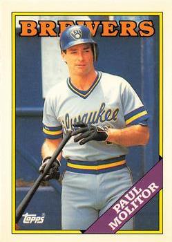 1988 Topps - Collector's Edition (Tiffany) #465 Paul Molitor Front