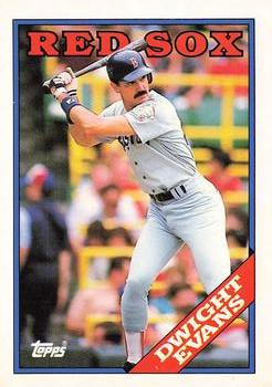 1988 Topps - Collector's Edition (Tiffany) #470 Dwight Evans Front
