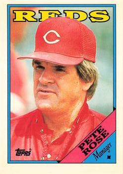 1988 Topps - Collector's Edition (Tiffany) #475 Pete Rose Front