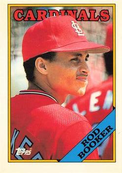 1988 Topps - Collector's Edition (Tiffany) #483 Rod Booker Front