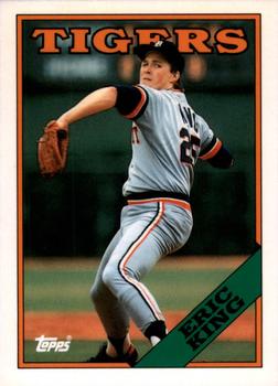 1988 Topps - Collector's Edition (Tiffany) #499 Eric King Front